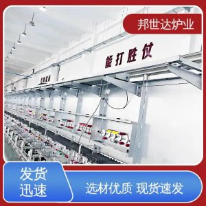 電熱式輥道爐 錳酸鋰正極材料燒結(jié)爐 工業(yè)窯爐邦世達